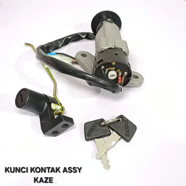 KUNCI KONTAK ASSY SET JOK BELAKANG KAWASAKI KAZE KAZE R