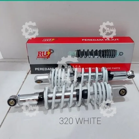 SHOCK BREAKER BELAKANG 320 340 MERAH PUTIH 1 SET SEPASANG