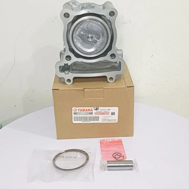 CYLINDER SILINDER BLOK SEHER SET PISTON KIT VIXION NEW 1PA J1L-2-03