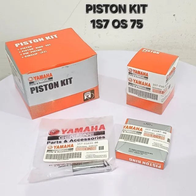 PISTON SEHER KIT SET RING PEN PISTON JUPITER MX OLD LAMA OS 75 0.75 1S7