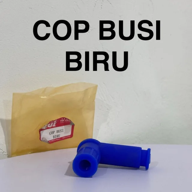 GRADE A TUTUP COP BUSI CANGKLONG BUSI WARNA BIRU GEMUK TEBAL GRADE A