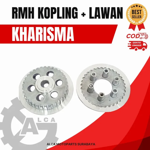 RUMAH KOPLING PLUS LAWAN KAKI 4 KHARISMA REVO 110