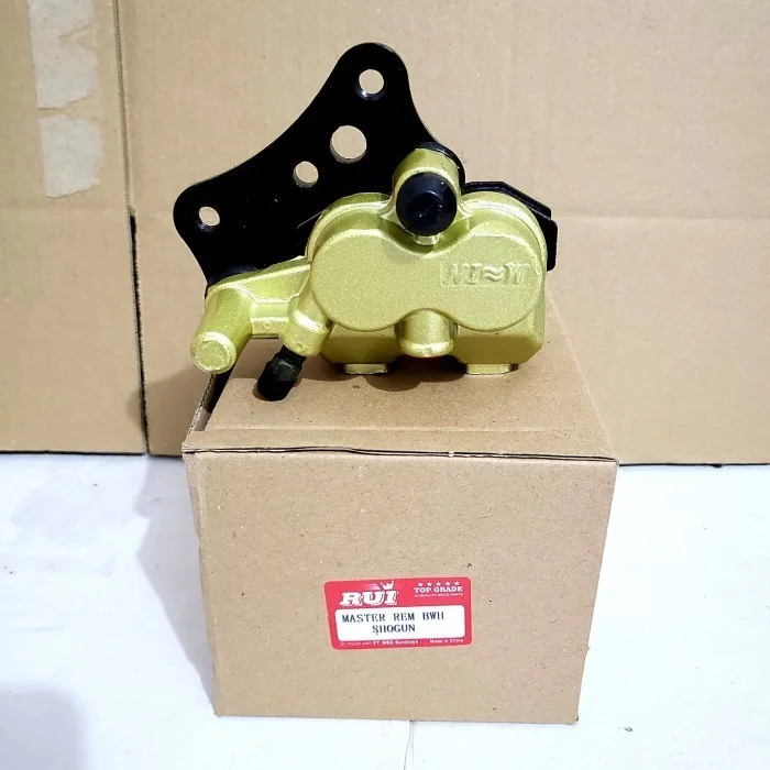 MASTER REM BAWAH KALIPER CALIPER ASSY DEPAN SHOGUN 110 KEBO LAMA