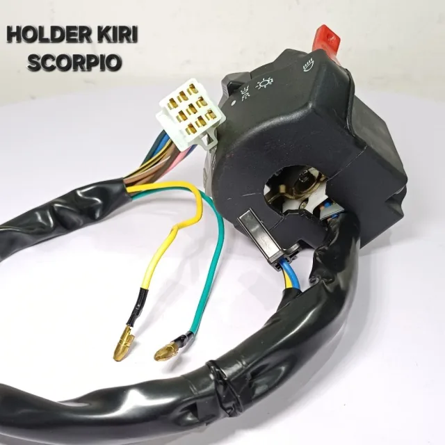HOLDER ASSY SWITCH SAKLAR LH KIRI SCORPIO LAMA OLD KIRI