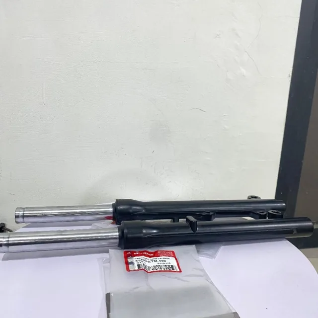 PLUS TABUNG 1 SET KIRI KANAN AS SHOCK SOK DEPAN PLUS TABUNG SUPRA X 125 KARBU LAMA KTM