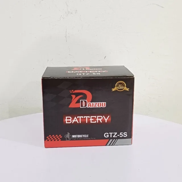 DAIZOU ACCU AKI FULL KERING GTZ5 YTZ5 HTZ5 BARANG IMPORT AIR TERISI DAIZOU
