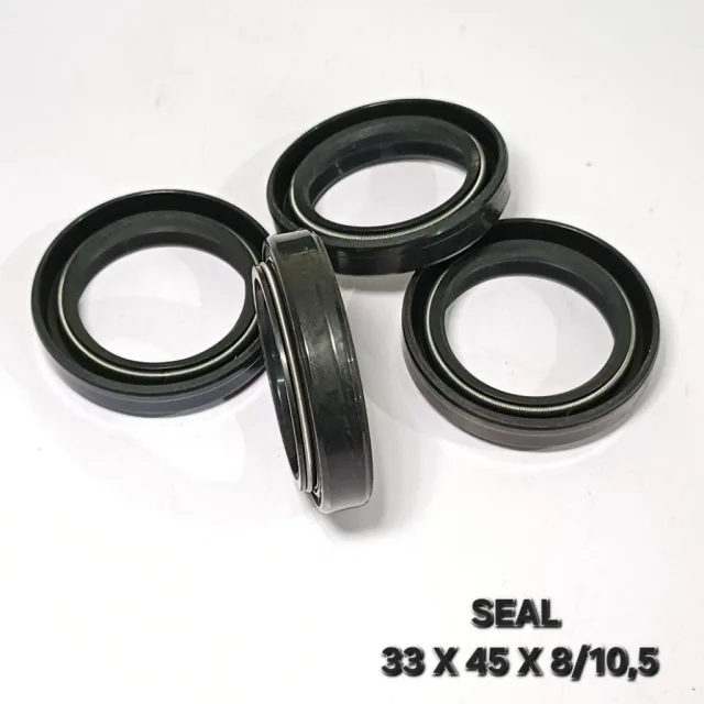 HRG PER 10 BIJI SIL SEAL SHOCK SKOK DEPAN VIXION 33 X 45 X 8/10,5 PER 10 PCS