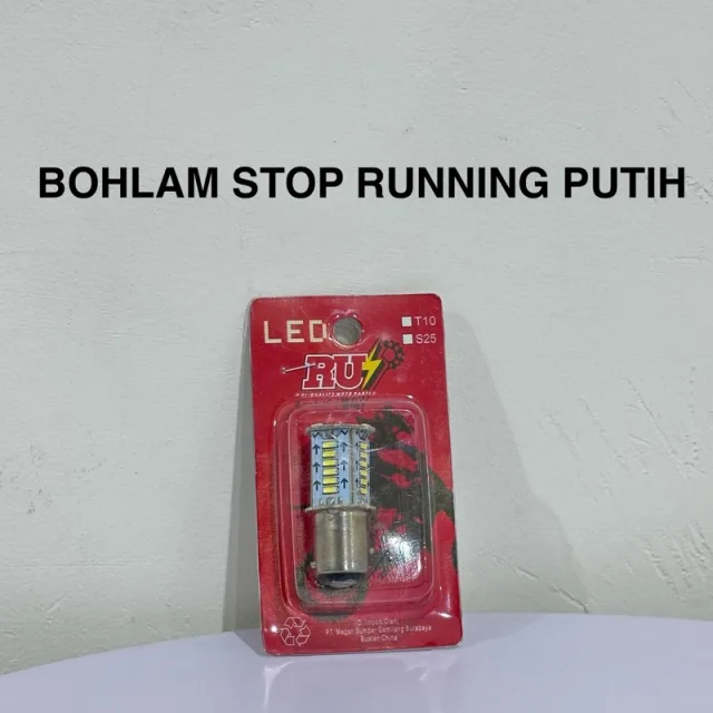 DOP LAMPU BOHLAM LED STOP REM LED 30 MATA RUNNING WARNA PUTIH