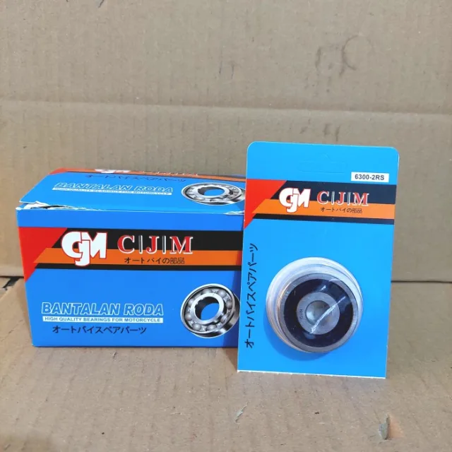 HRG PER 10 PC CJM LAHER BEARING PRESS 6300 2RS CJM PER 10 PCS