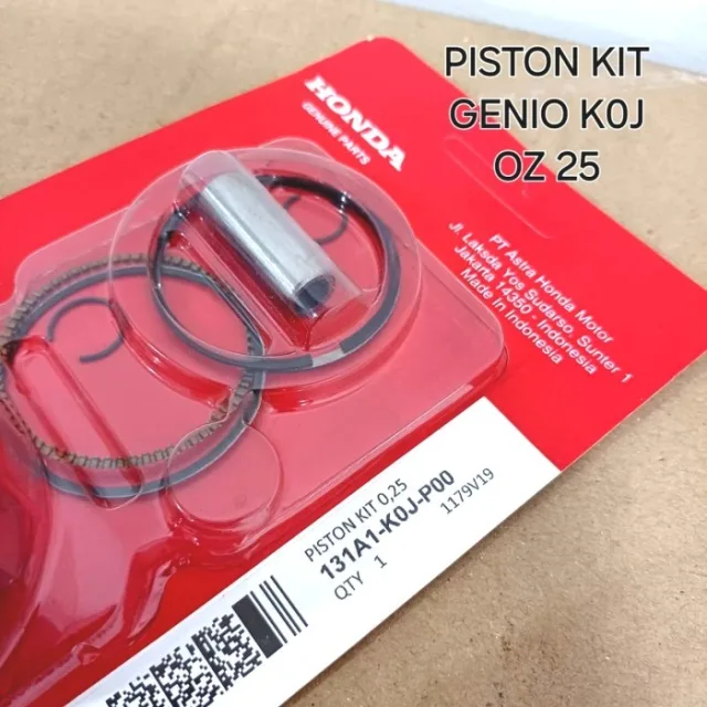 PISTON KIT GENIO OZ 25 0.25 K0J KOJ