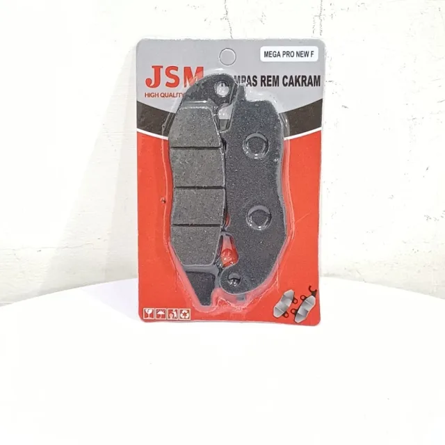 HRG PER 2 PAK JSM DISPAD KAMPAS REM CAKRAM DEPAN MEGAPRO NEW VERZA TIGER NEW CBR150 HRG 2 PACK JSM