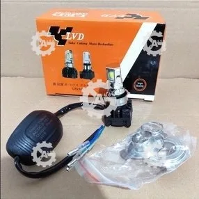 LAMPU LED MOTOR 3 SISI BEBEK MATIC MATIK LVD