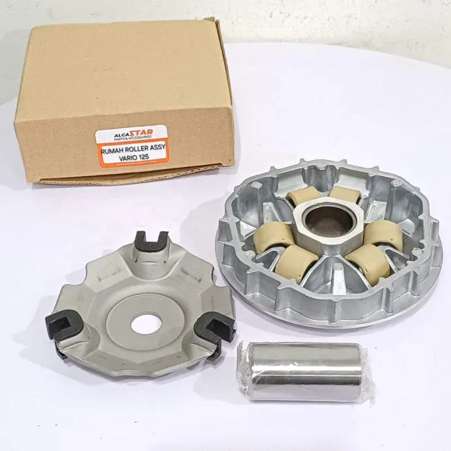 RUMAH ROLLER ASSY SET TANPA KIPAS VARIO 125 OLD LED KZR
