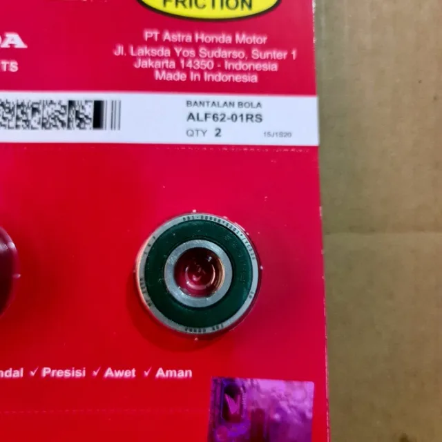ISI 4 PCS LAHER BANTALAN RODA BEARING HONDA 6201 RS PER 4 PCS