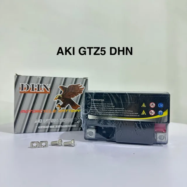 ACCU AKI FULL KERING DHN GTZ5 YTZ5 HTZ5 BARANG IMPORT AIR TERISI DHN