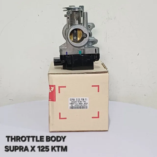 THROTTLE THROTEL BODY BODI ASSY SUPRA X 125 PGM FI F1 KTM KVL
