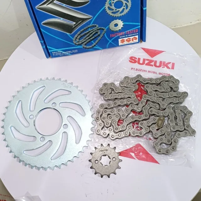 GEAR GIR PAKET SET SATRIA FU 150 43T 14T 428H 120 12K00