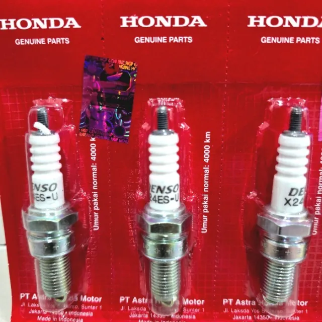 ISI 4 PC BUSI X24 X24EPU9 DENSO HONDA GL PRO MAX TIGER MEGAPRO