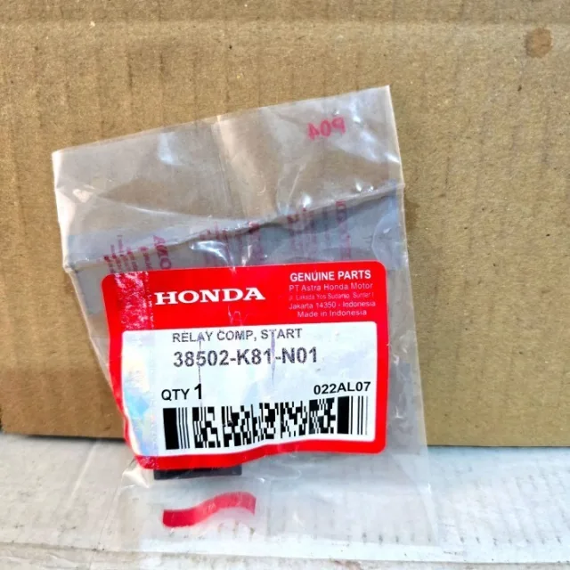 BENDIK RELAY SWITCH STATER STARTER BEAT FI KAKI 4 KECIL HITAM K81