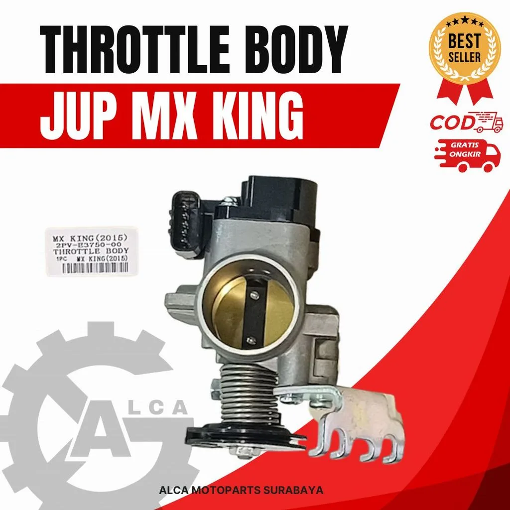 THROTTLE THROTEL BODY BODI ASSY JUPITER MX KING 2PV