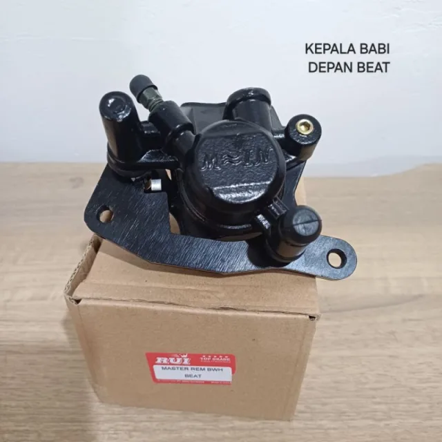 MASTER REM BAWAH KALIPER ASSY KEPALA BABI DEPAN BEAT / BEAT NEW