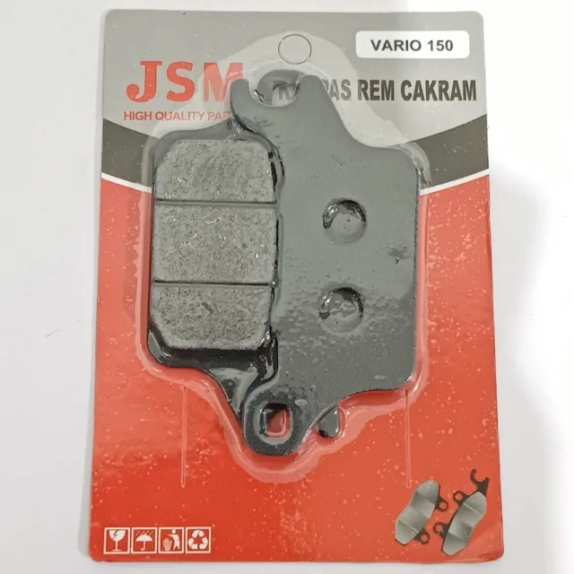 HRG PER 2 PAK JSM DISPAD KAMPAS REM CAKRAM DEPAN VARIO 150 125 ESP NEW BEAT NEW LED GENIO HRG 2 PACK JSM