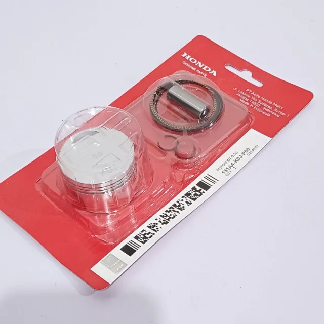 PISTON SEHER KIT SET RING PEN PISTON GENIO OZ OS 50 0.50 KOJ K0J