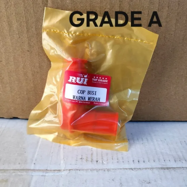 GRADE A TUTUP COP BUSI CANGKLONG BUSI WARNA MERAH GEMUK TEBAL GRADE A