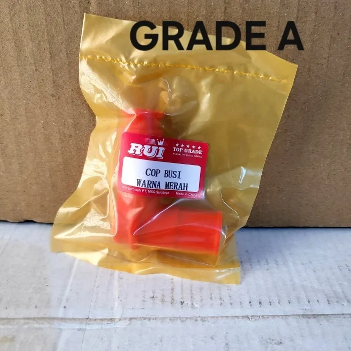 GRADE A TUTUP COP BUSI CANGKLONG BUSI WARNA MERAH GEMUK TEBAL GRADE A