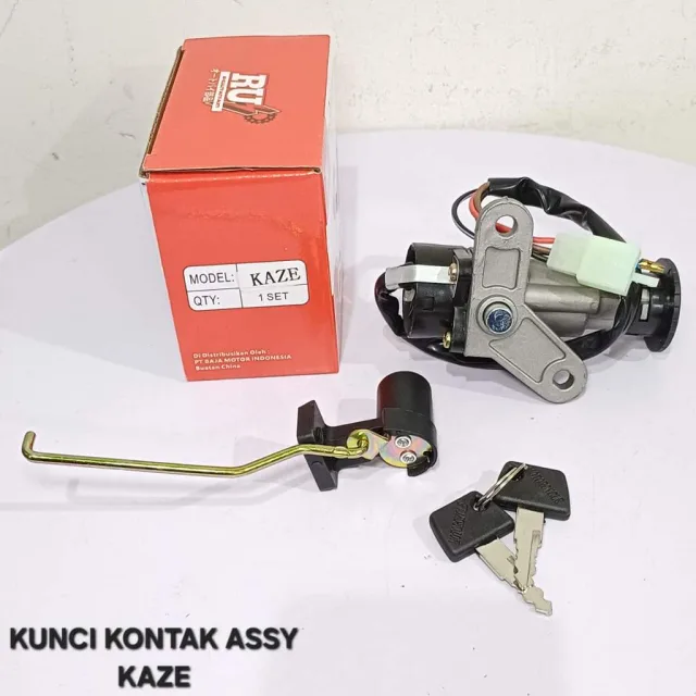 KUNCI KONTAK ASSY SET JOK BELAKANG KAWASAKI KAZE KAZE R