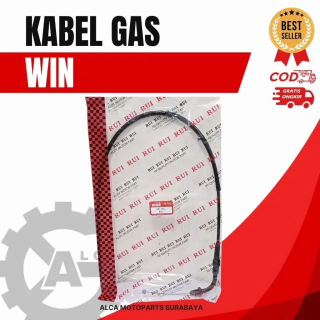 KABEL GAS SELANG THROTTLE HONDA WIN 100 WIN100 GF6