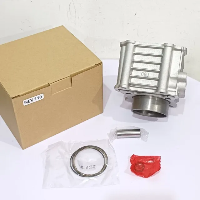 SILINDER BLOK SEHER ASSY SET PISTON NEX 110 NEX110 KARBU