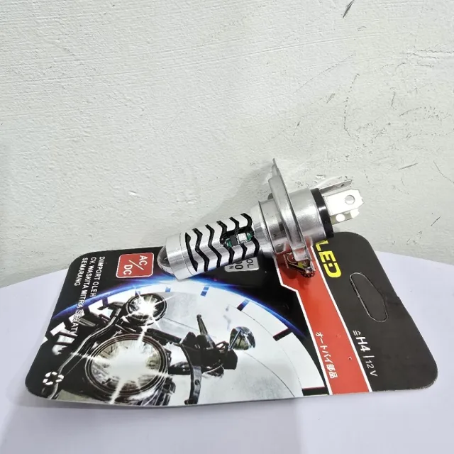 BOHLAM BOLAM DOP LAMPU DEPAN LED H4 PROYEKTOR LASER AC DC VIXION PROYEKTOR
