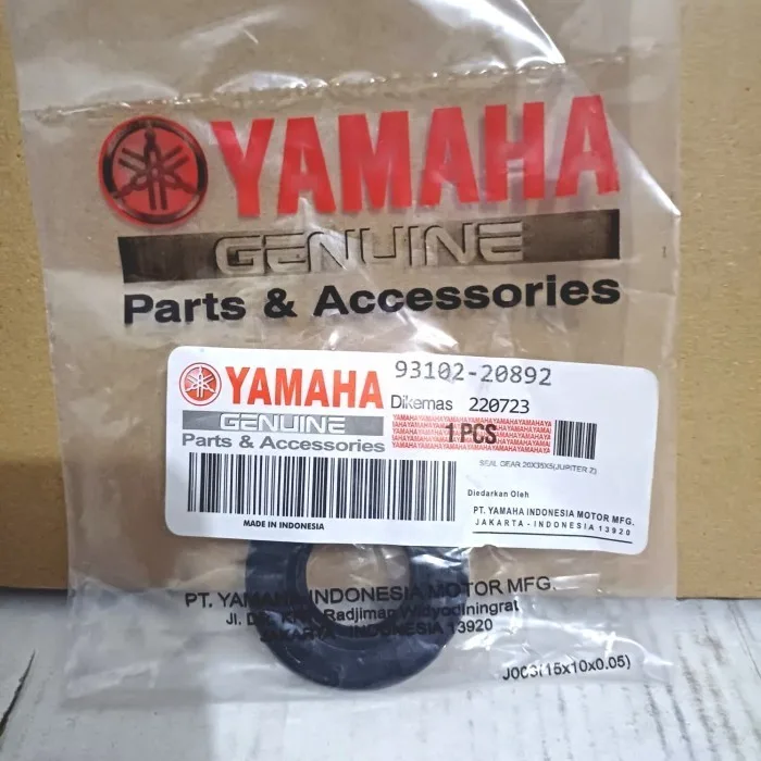 SEAL SIL 20 X 38 X 5 GEAR GIR DEPAN YAMAHA 20 38 5