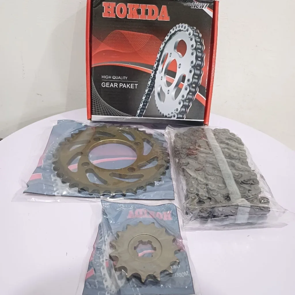 HOKIDA GIR GEAR PAKET SET JUPITER Z 36T 15T 104 HOKIDA