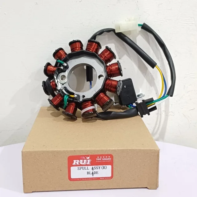GRADE B SPULL SPUL STATOR ASSY ALUMINIUM BLADE REVO ABSOLUTE GRADE B