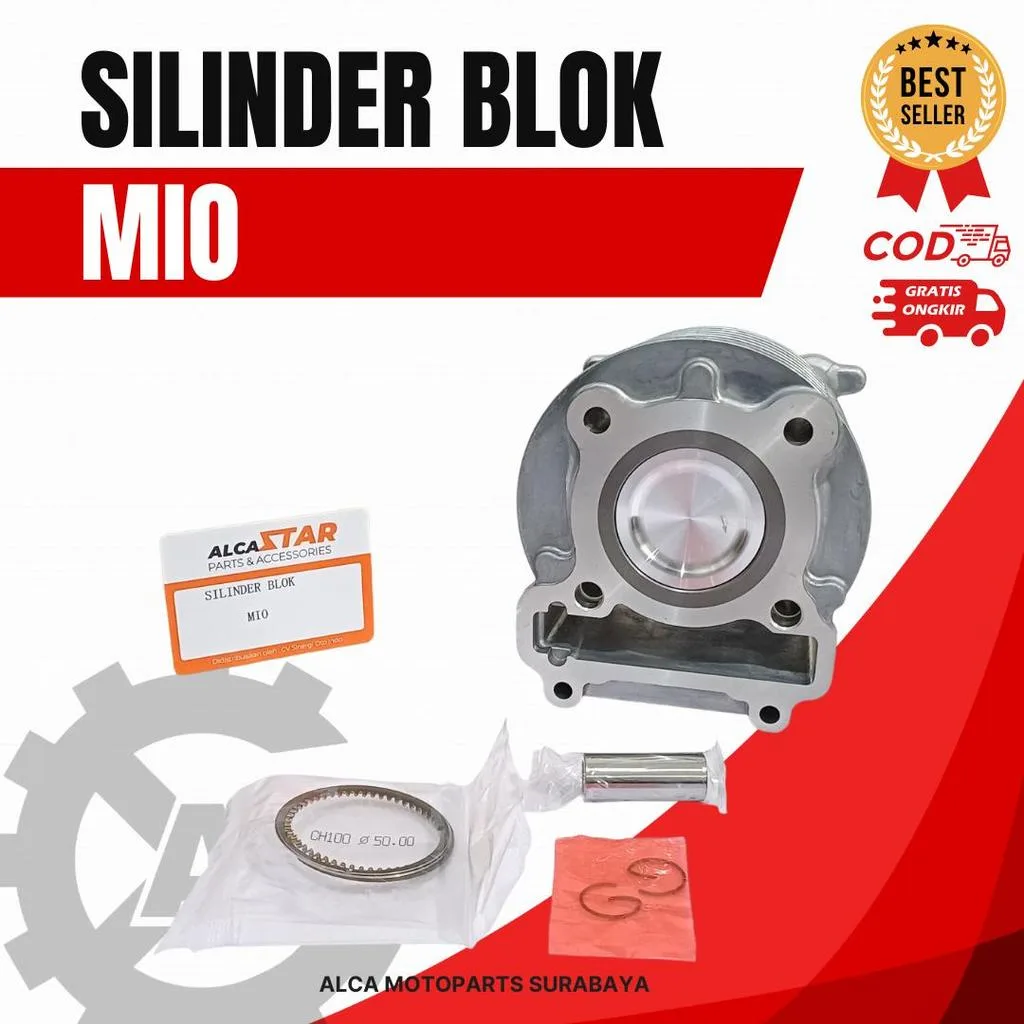 SILINDER BLOK SEHER ASSY SET MIO KARBU LAMA 5TL