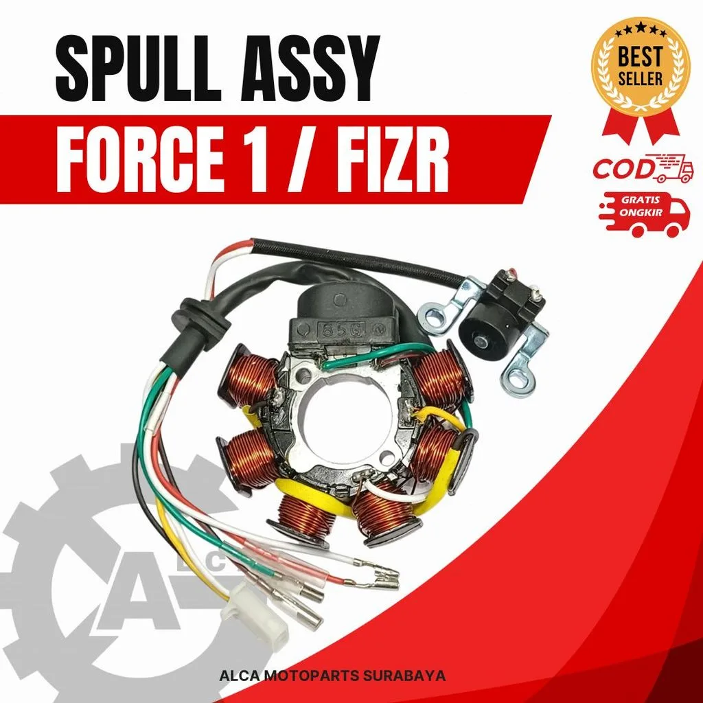 SPULL SPUL STATOR ASSY TEMBAGA FORCE ONE FORCE 1 / FIZR