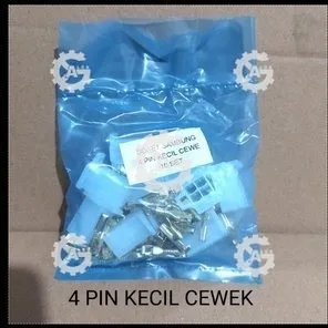 SOKET SOCKET SKUN SET SAMBUNGAN 4 PIN KECIL CEWE FEMALE HARGA UNTUK 10 SET
