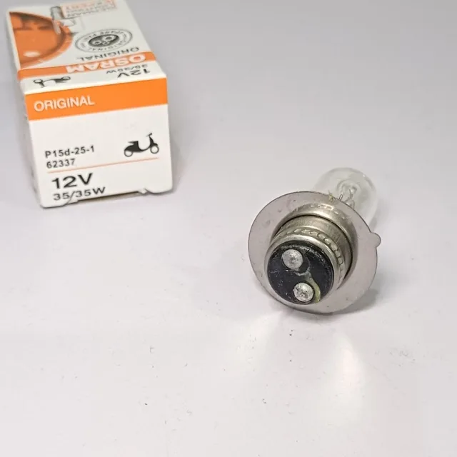 DOP LAMPU BOHLAM BOLAM DEPAN HALOGEN BEBEK MATIC T19 V75 KAKI 1 12V 35W HALOGEN