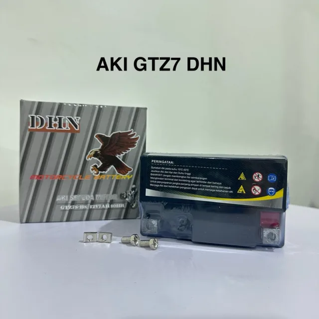 DHN ACCU AKI FULL KERING DHN GTZ7 S GTZ7S YTZ7S 7AH SATRIA FU DHN