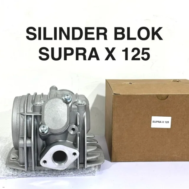 CYLINDER SILINDER HEAD KOP ATAS SUPRA X 125 KARBU LAMA KPH