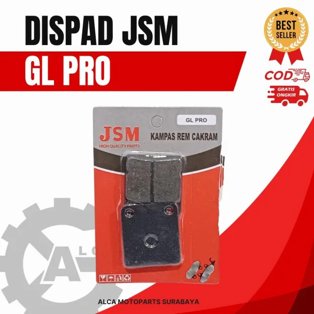 HRG PER 2 PAK DISPAD JSM KAMPAS REM CAKRAM DEPAN GL PRO MAX GLPRO NEOTECH HRG 2 PACK JSM