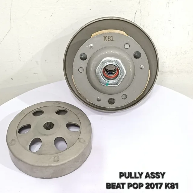 PULLY PULLEY PULI POLI ASSY KOMPLIT MANGKOK BEAT FI POP 2017 K81 ASSY