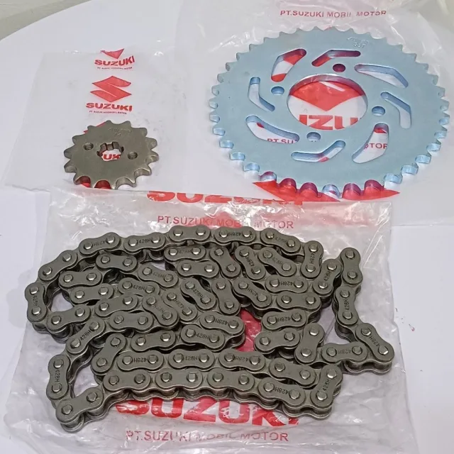 GIR GEAR PAKET SET SUZUKI SMASH NEW 38T 14T 104 B20G