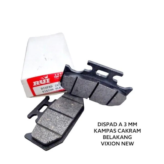HRG PER 2 PAK DISPAD A 3 MM KAMPAS CAKRAM BELAKANG TERMURAH VIXION NEW