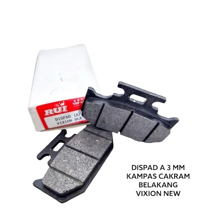 HRG PER 2 PAK DISPAD A 3 MM KAMPAS CAKRAM BELAKANG TERMURAH VIXION NEW