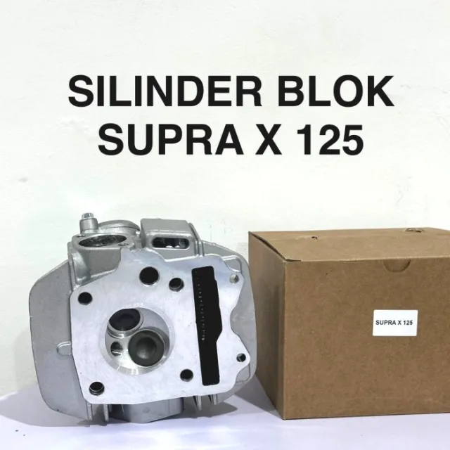 CYLINDER SILINDER HEAD KOP ATAS SUPRA X 125 KARBU LAMA KPH