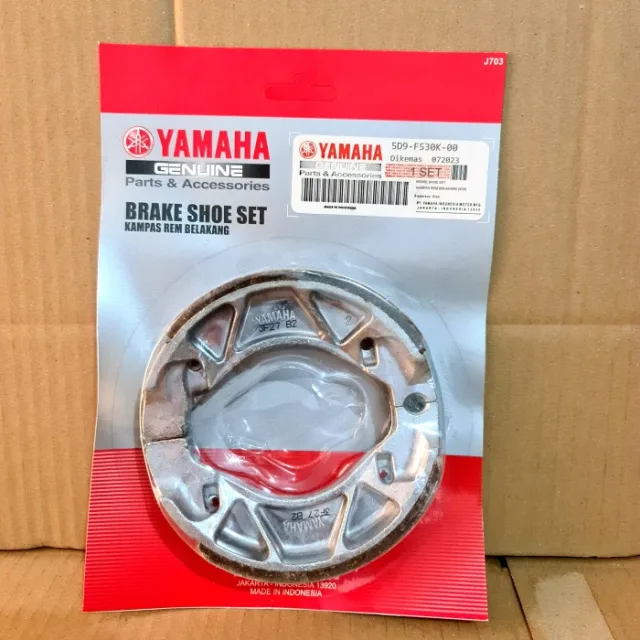 KAMPAS REM TROMOL BELAKANG YAMAHA VEGA ZR JUPITER Z1 MX MIO J SOUL 5D9