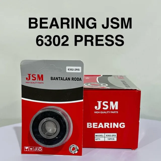 ISI 5 PC JSM LAHER BEARING PRESS 6302 2RS JSM